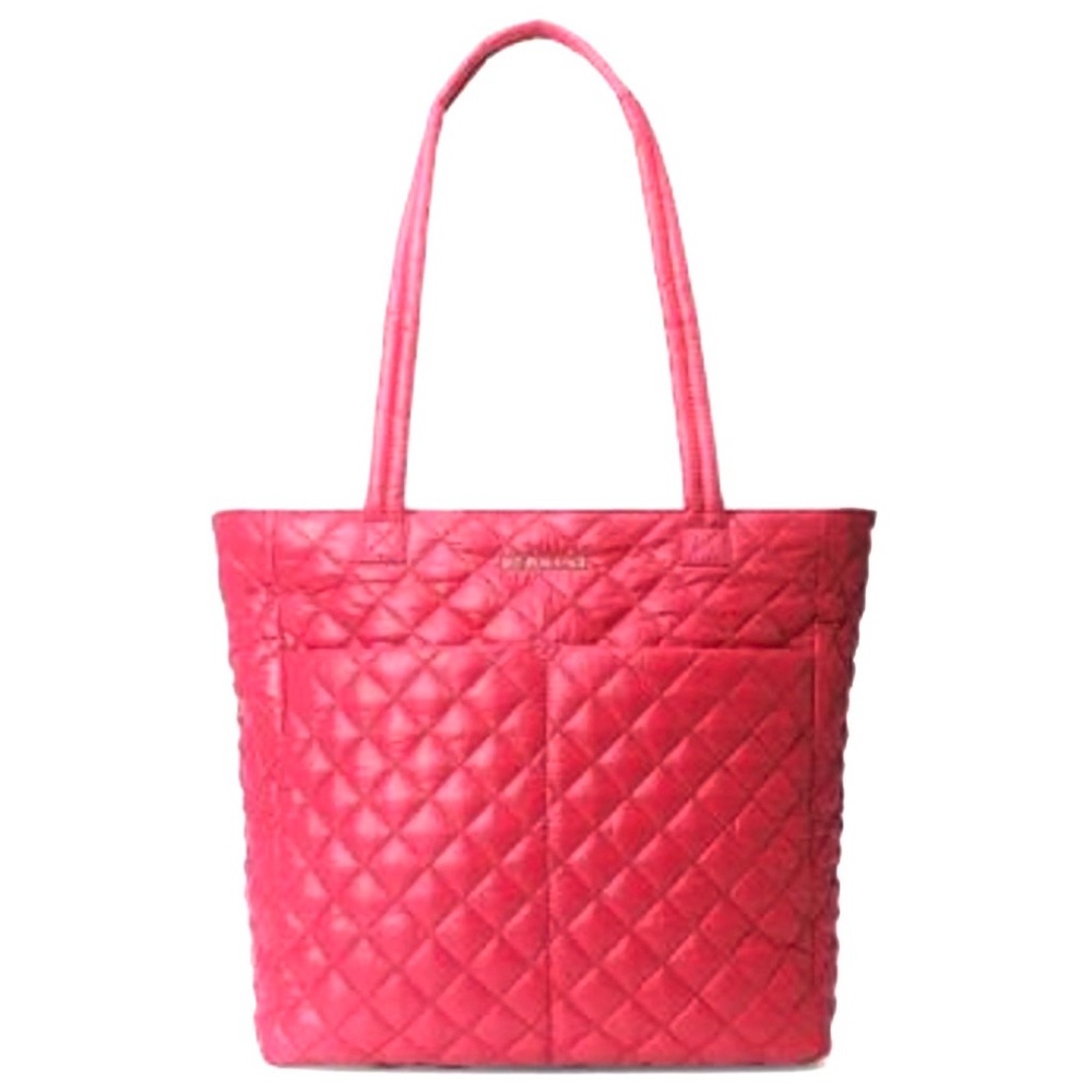 MZ Wallace Medium Metro Quatro Crossbody Tote/Shoulder Bag In Punch